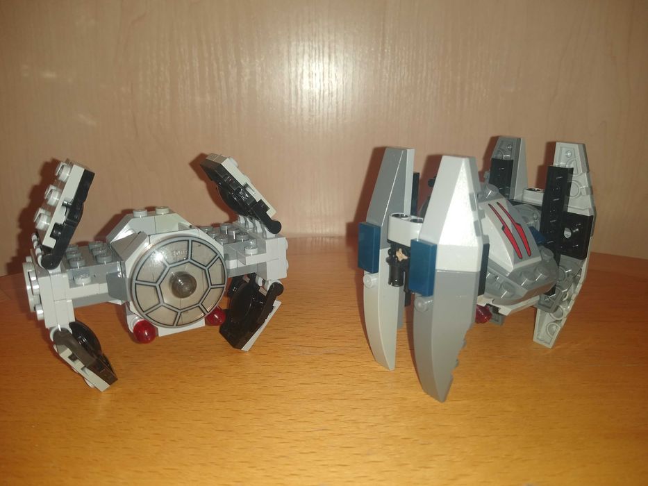 LEGO Star Wars 5 statków microfighter serii 2 i 3 i jeden z saszetki