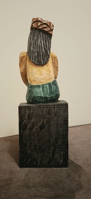 Chrystus frasobliwy rzeźba ludowa
