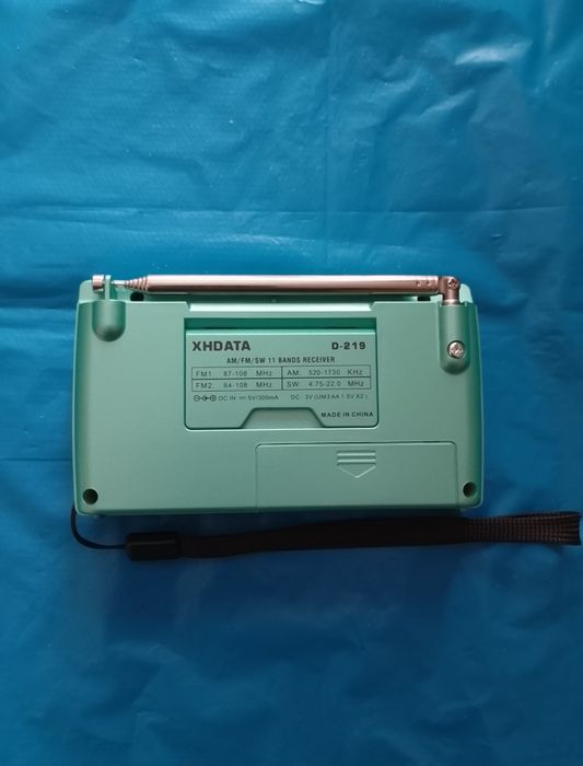 Радіоприймач XHDATA D-219 AM/FM/SW. DSP