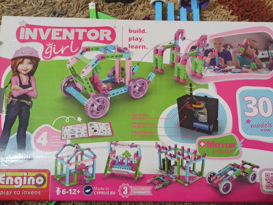 Конструктор для дівчаток engino Inventor girl