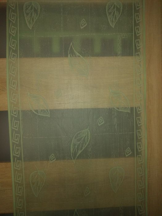 Firanka zielona panel 2 szt