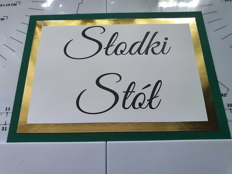 Karta A4 wiejski, słodki stół, ekipa do zadań.. kącik dla dzieci, inne
