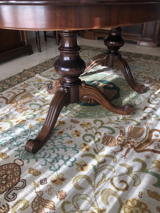 Mesa nogueira extensivel