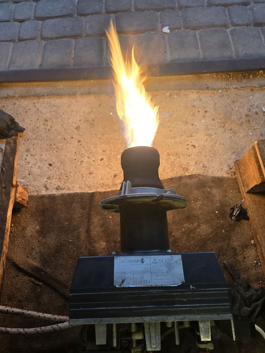 Palnik olejowy De Dietrich M21-14S, palnik na olej opałowy