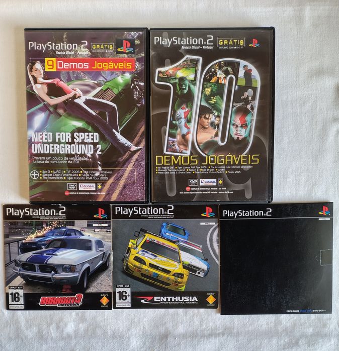17 Demos, Revistas PS2/PlayStation 2