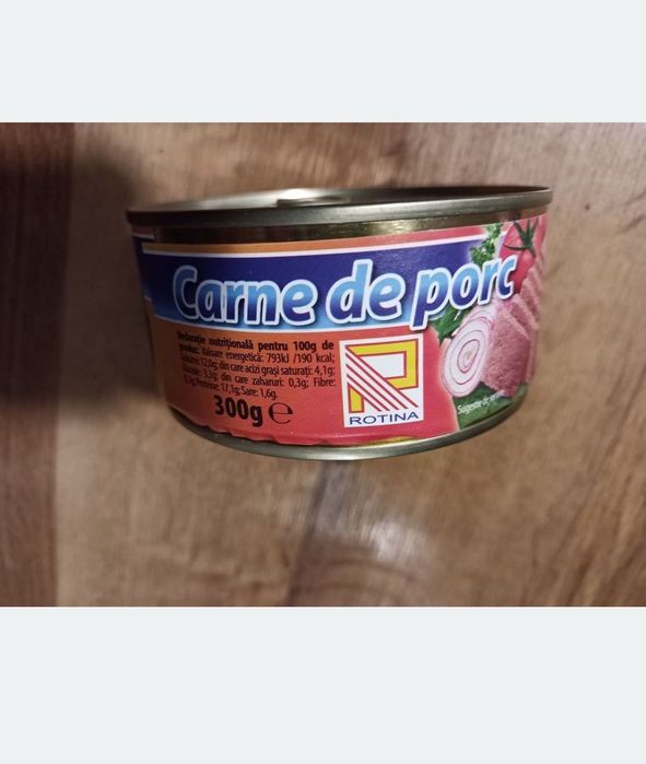 Мясная консерва .