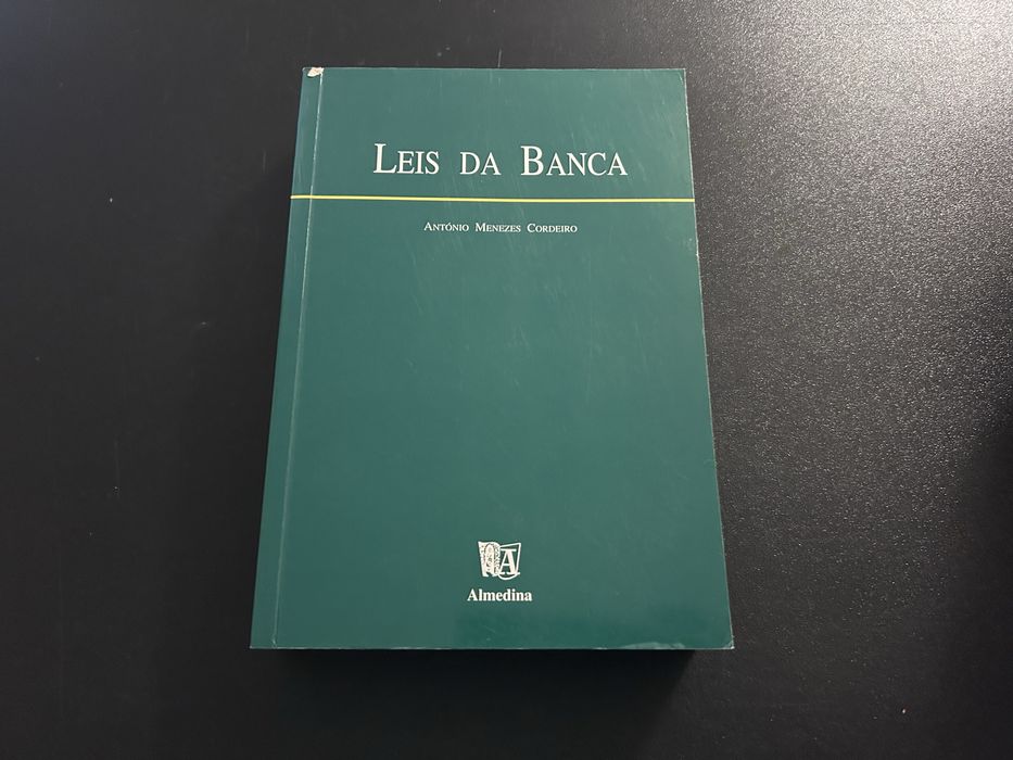 Livro / Manual Leis da Banca por António Menezes Cordeiro