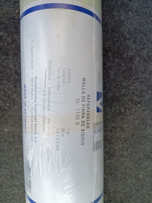 Rede fibra de vidro para pintura