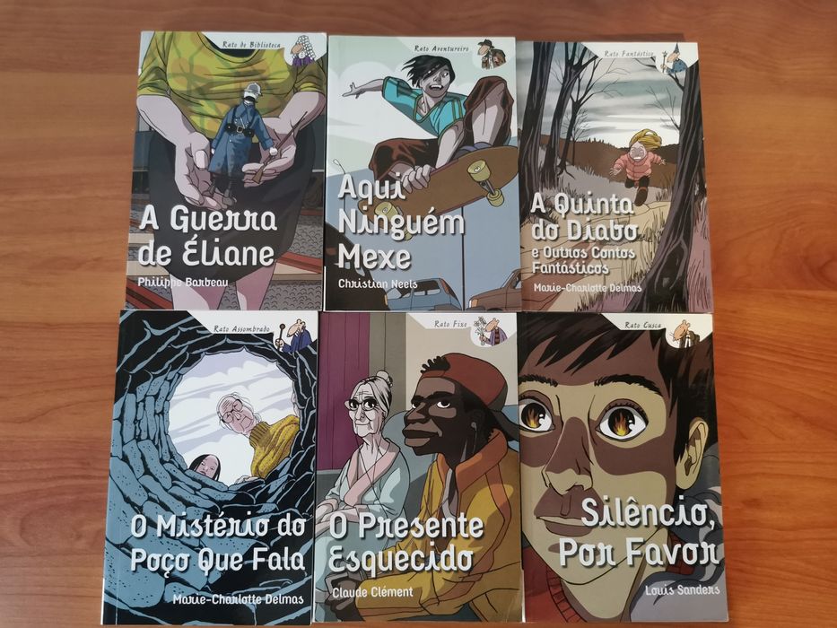 Livros de Bolso - Editora Temas e Debates - Coleção Rato