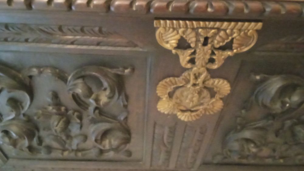 Arca antiga madeira maciça