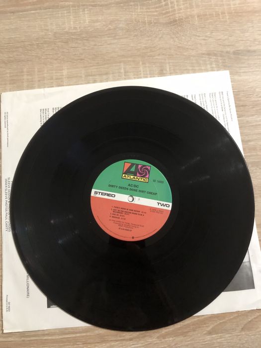 ACDC Diry Deeds Done Dirty Cheap USA EX 1976
