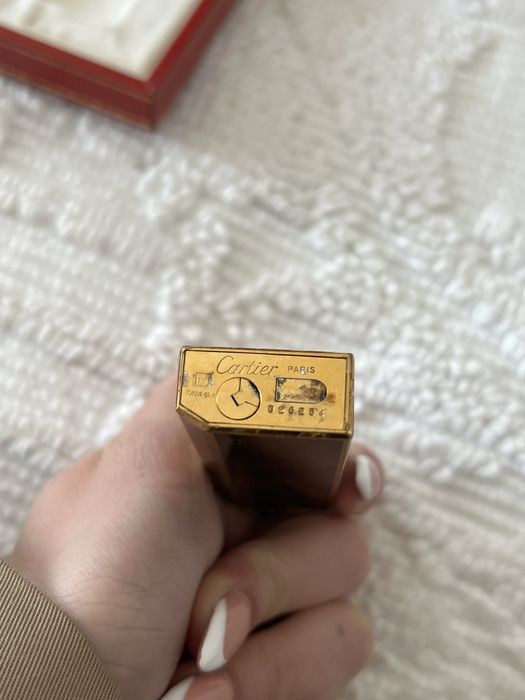 Isqueiro Cartier 1983 - Original , tudo incluido