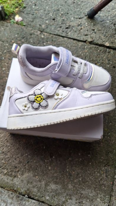 Buty adidaski dziewczece liliowe smiley coolclub 30