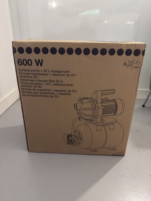 Pompa hydroforowa 600W 20L