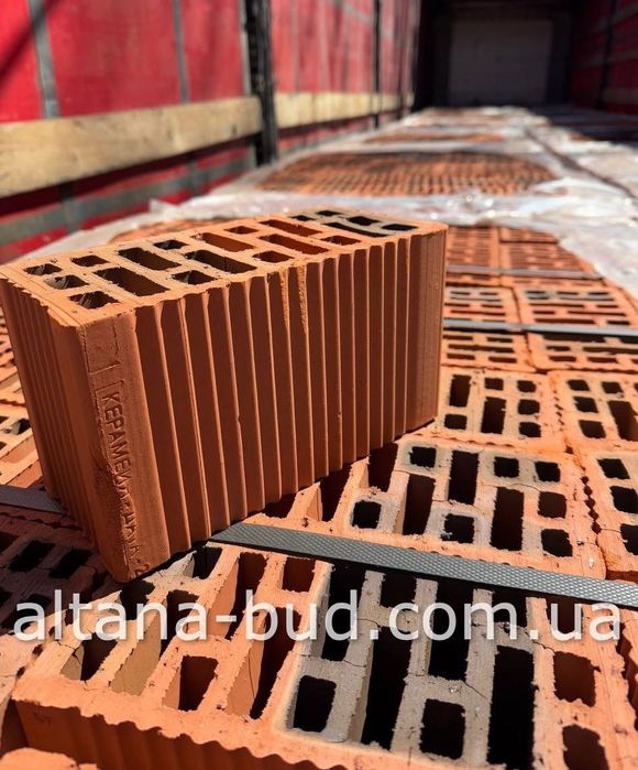 Цегла 2.12NF ТЕПЛОКЕРАМ, F50, Кирпич 2НФ, кирпич Блок 2НФ