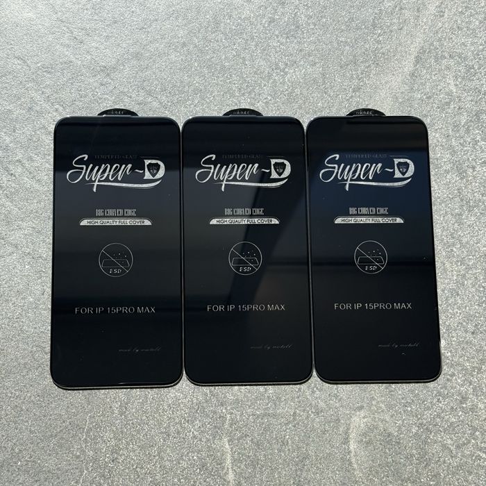Захисне скло iPhone 15 Pro Max. Защитное стекло айфон 15 про макс