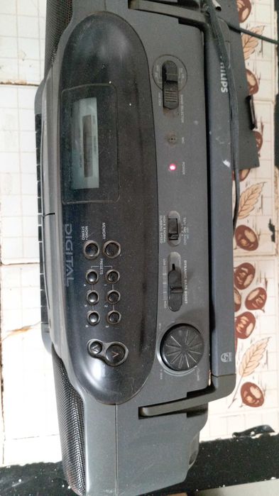 Radio gravador Philips