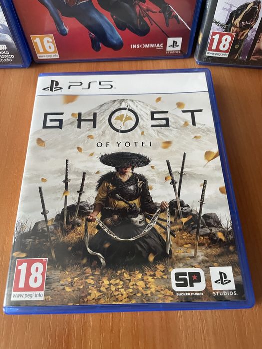 Диски для Ps5 | God of War Ragnarok | Spider Man 2 | Ghost of Yotei