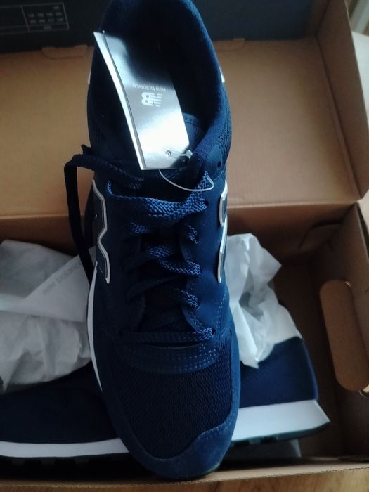 BUTY męskie NEW BALANCE 500 GM500EN2 granatowe  42.5
