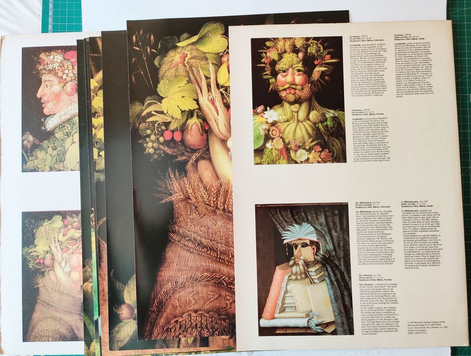 Arcimboldo Taschen livro 6 posters