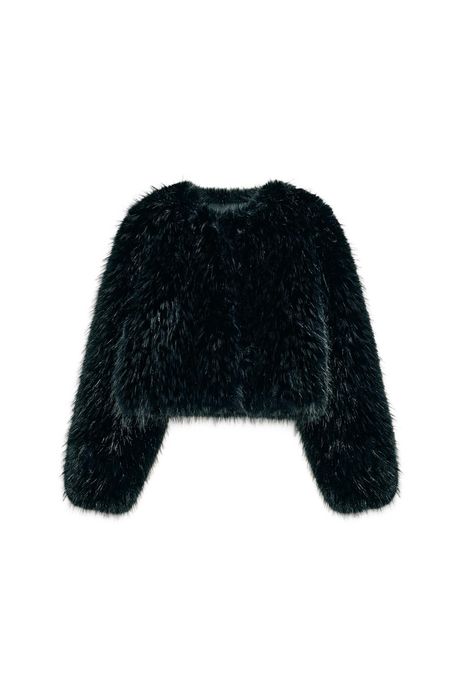 Шубка, шуба  коротка zara