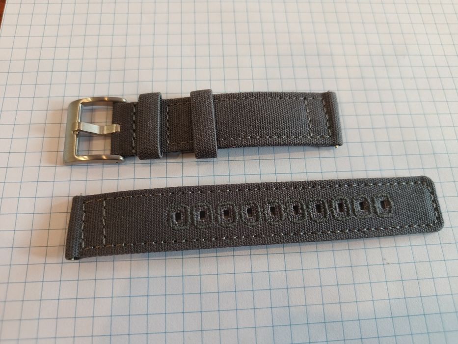 pasek 18 mm materialowy canvas nowy