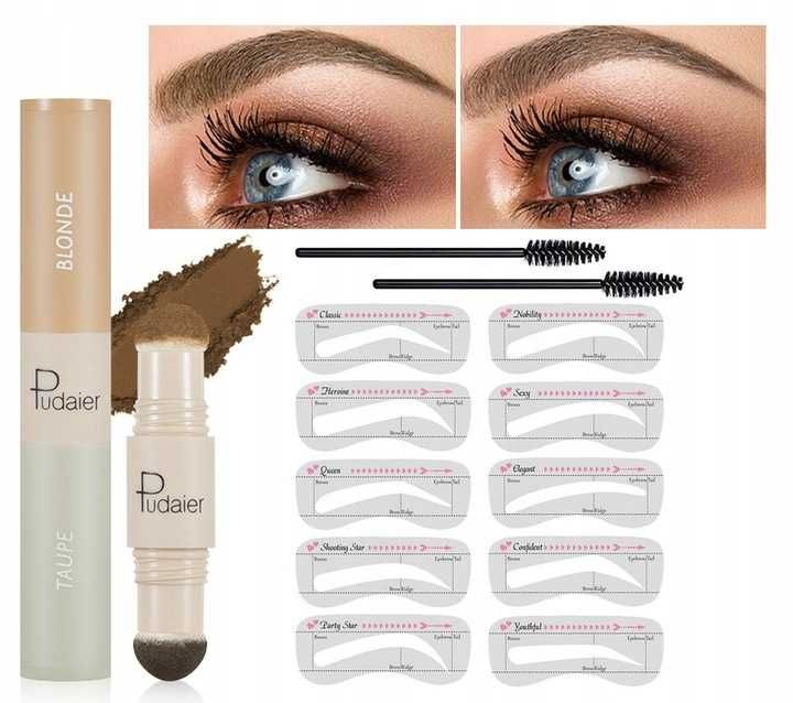 Stempel Do Brwi Pomada brązowy 2 kolory NR3