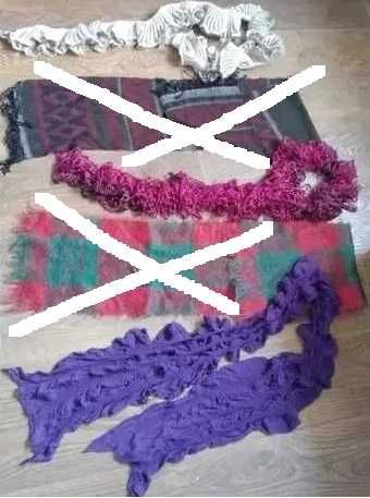 шарф снуд палантин платок шерсть  легкие натуральные