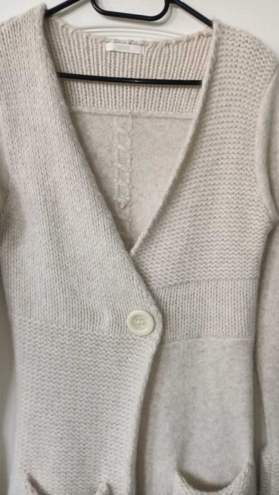 Sweter Modny Naturalny lambwool rozm.36