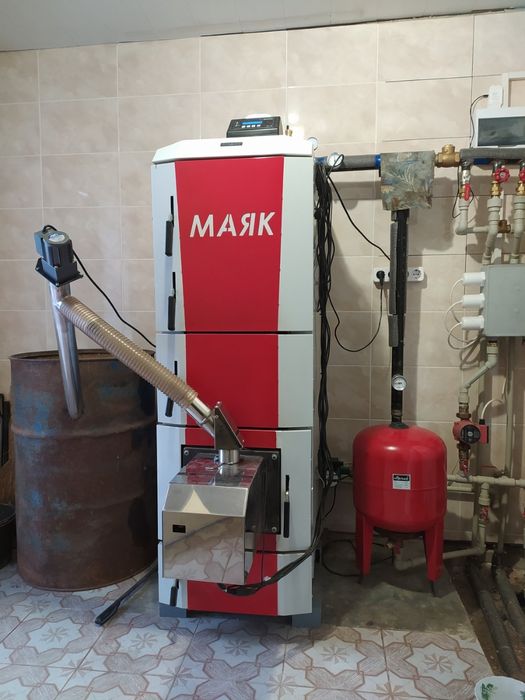 Факельная пеллетная горелка 20 Квт в пеллетный твердотопливный котел