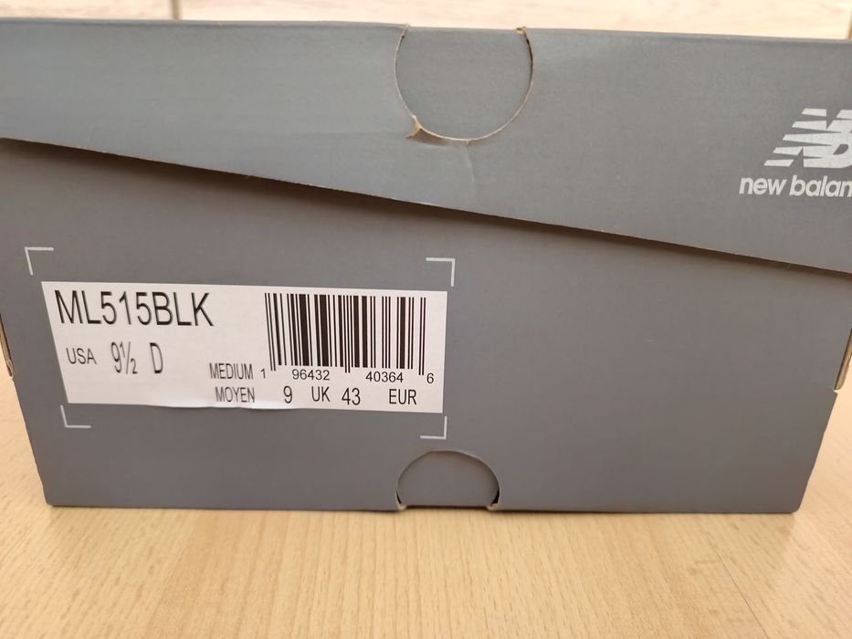 New Balance ML 515 BLK rozm. 43