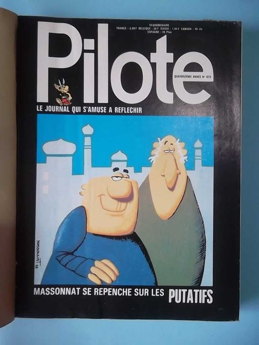 PILOTE Nº 673 a 682 , setembro de 1972 , Encadernado.