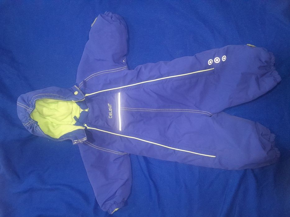 Комбинезон на овчине,на рост 74 см