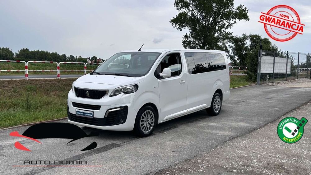 Peugeot Traveller Raty 2.0 hdi 150KM 9 Osobowy Long Nawiewy Kamera tył Gwarancja