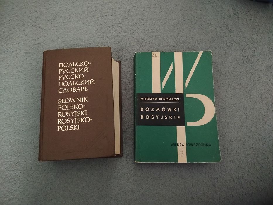 Stary słownik polsko-rosyjski i rozmówki