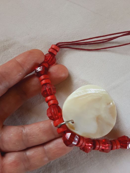 Piekny naszyjnik styl Boho Unikat