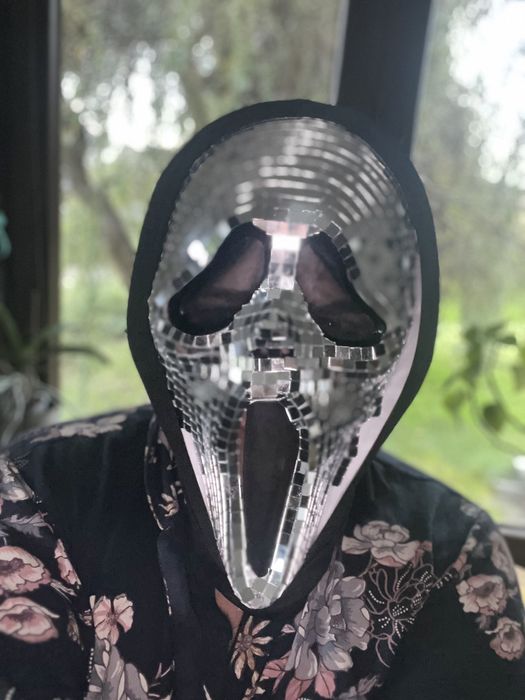 Disco maska Ghost face scream halloween