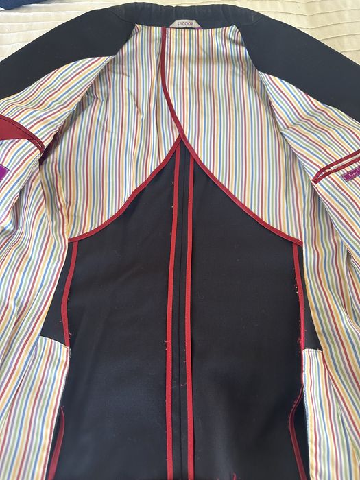 3 blazers classicos Sacoor 38 em lã se seda