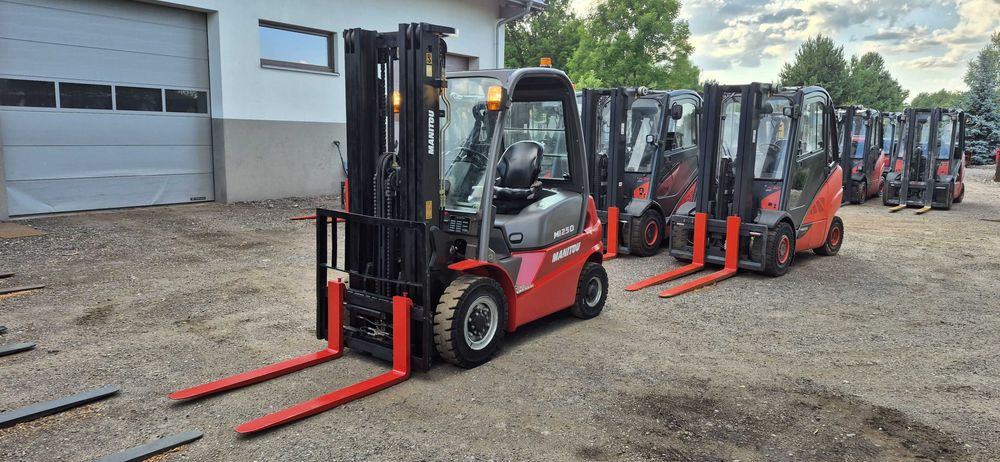 Wózek Widłowy Manitou MI25D - Rok 2018r. - Tylko 1230 mth ! - Diesel - Triplex 5 m - Wolna 4 sekcja - Maszyna jak Nowa