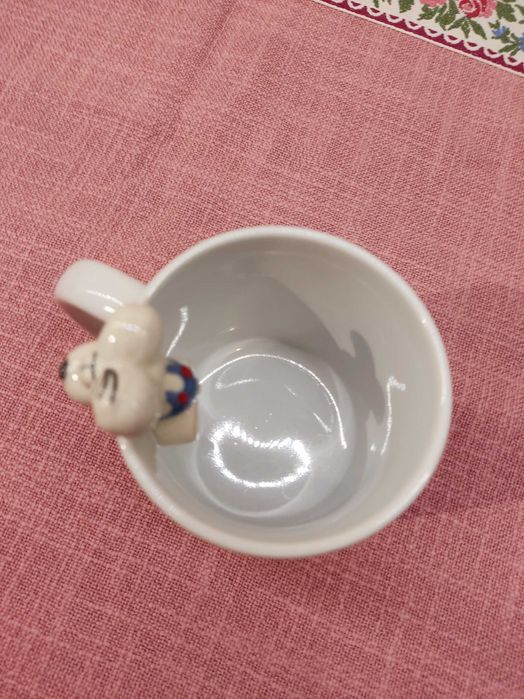 Kubek z myszką 3D Diddl (myszka z serem)