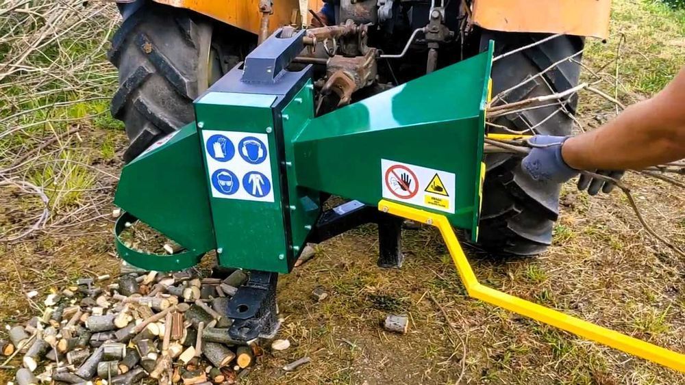 PROMOCJA Nowy Rębak do Drewna i Gałęzi Rozdrabniacz do ciągnika