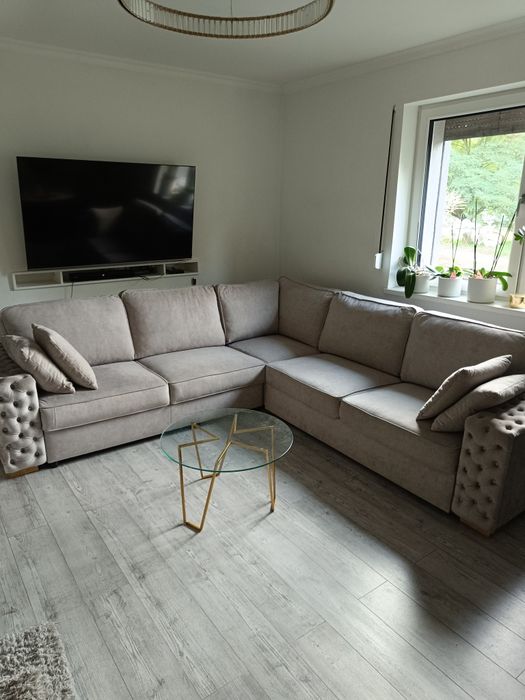 Narożnik styl Hampton chesterfild
