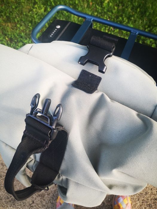 Mochila alforge de bicicleta decathlon