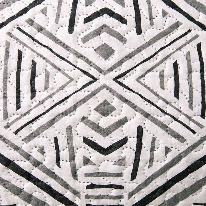 Narzuta 170x210 Tarik biała czarna geometryczna