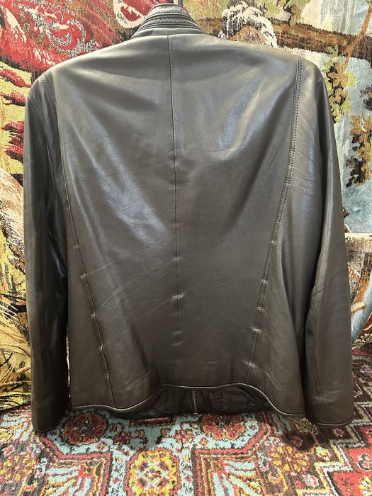 Куртка чоловіча з цільної натуральної шкіри