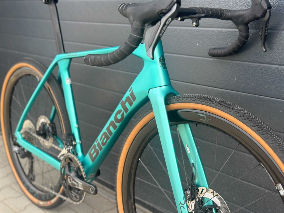 Rower gravelowy Bianchi Impulso RC rozmiar M GRX di2