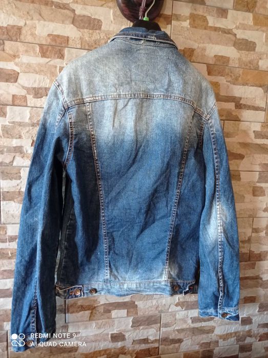 kurtka męska jeansowa Zara