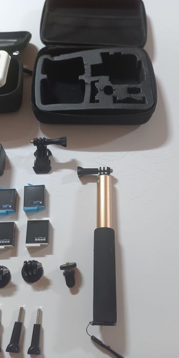 GoPro 10 black com 6 baterias