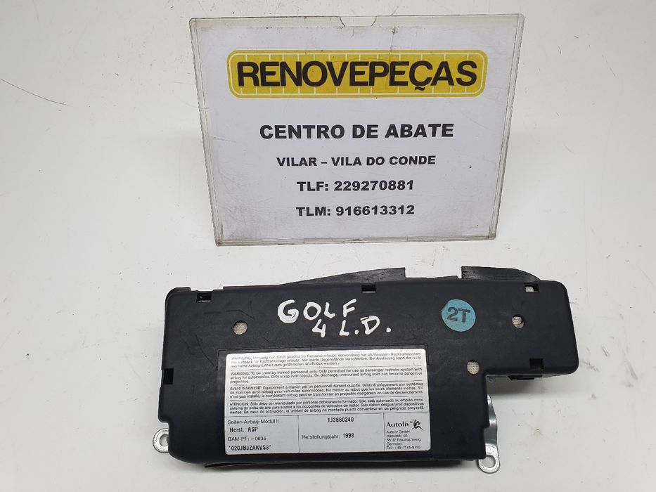 Airbag banco direito VOLKSWAGEN Golf IV (1J1)
