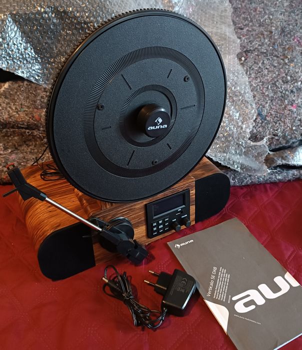 Програвач вінілу Auna Verticalo SE DAB, BT, USB, FM